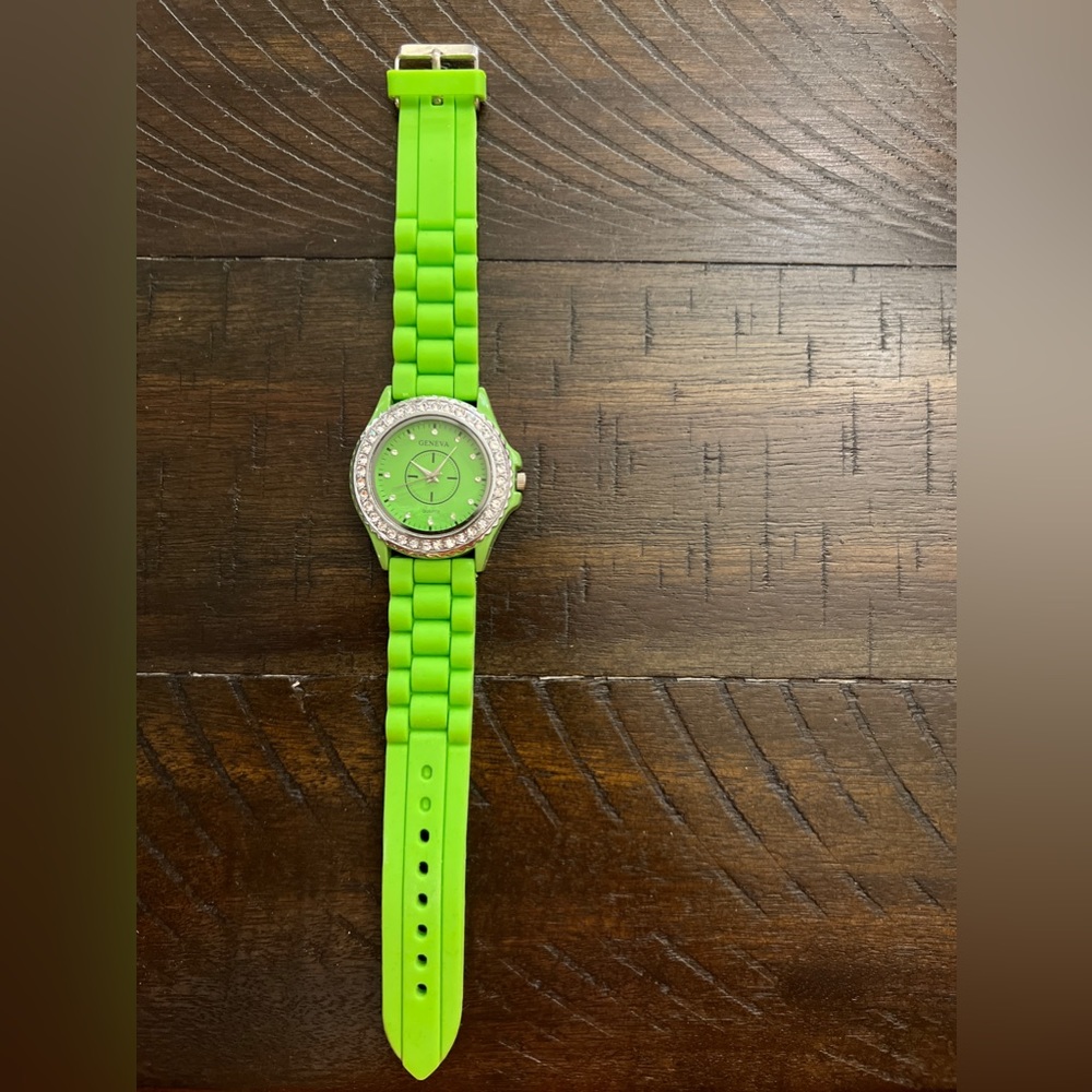 Green Diamond Watch